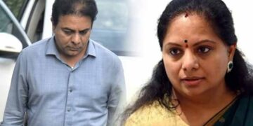 కవితతో కేటీఆర్ ములాఖత్